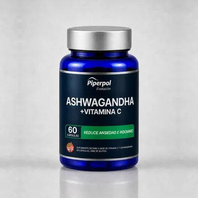 Ashwagandha + Vitamina C · cápsulas x 60