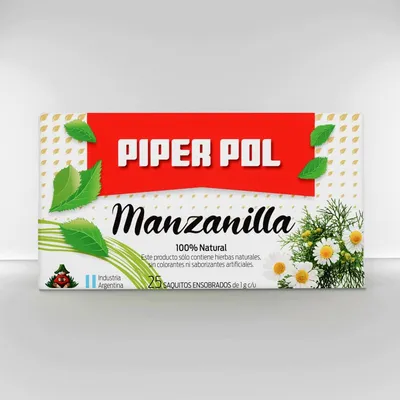 Manzanilla · saquitos x 25