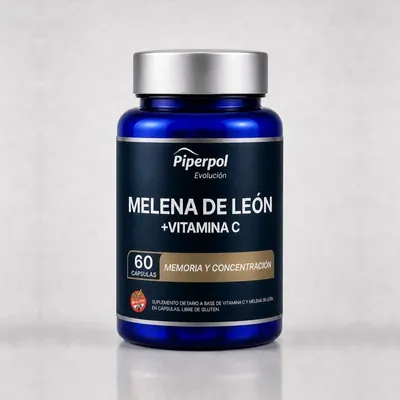 Melena de León + Vitamina C · cápsulas x 60