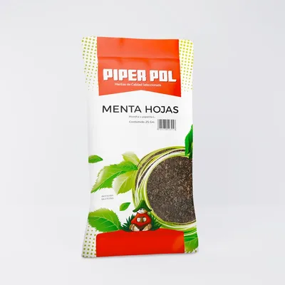 Menta · hierbas x 25 g