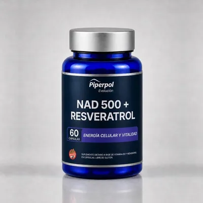 NAD 500 + Resveratrol · cápsulas x 60