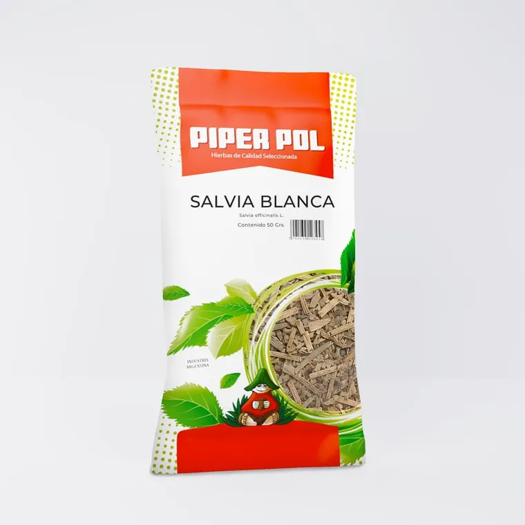 Salvia Blanca · hierbas x 50 g