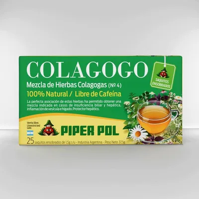 Tisana Nº 4 Colagogo · saquitos x 25