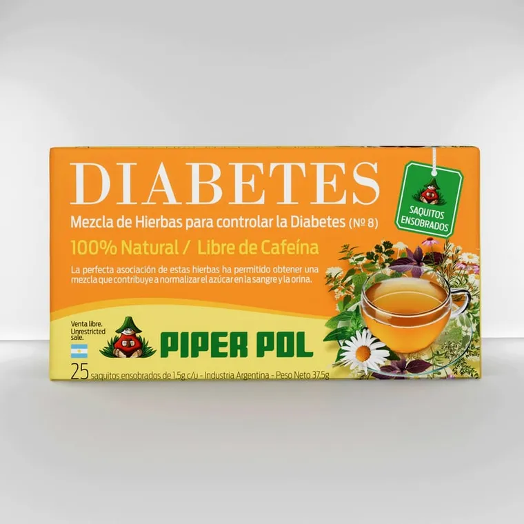 Tisana Nº 8 Diabetes · saquitos x 25