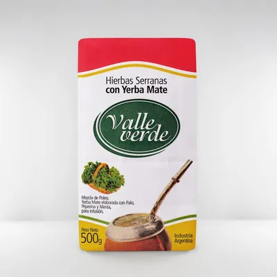 Yerba Valle Verde Compuesta con Hierbas x 500 g